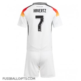 Deutschland Kai Havertz #7 Fußballbekleidung Heimtrikot Kinder EM 2024 Kurzarm (+ kurze hosen)